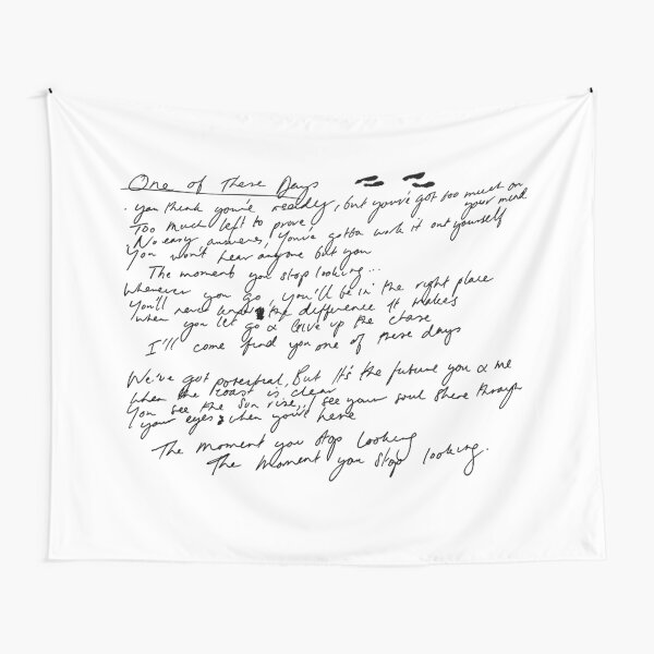 Like Gold - Handwritten Lyrics Photographic Print for Sale by KaiDee