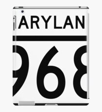 Maryland Route MD 968 | United States Highway Shield Sign Sticker iPad Case/Skin