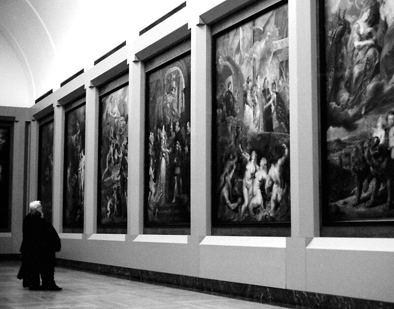 "Lovers in love in the Louvre" by Rees Gordon Redbubble