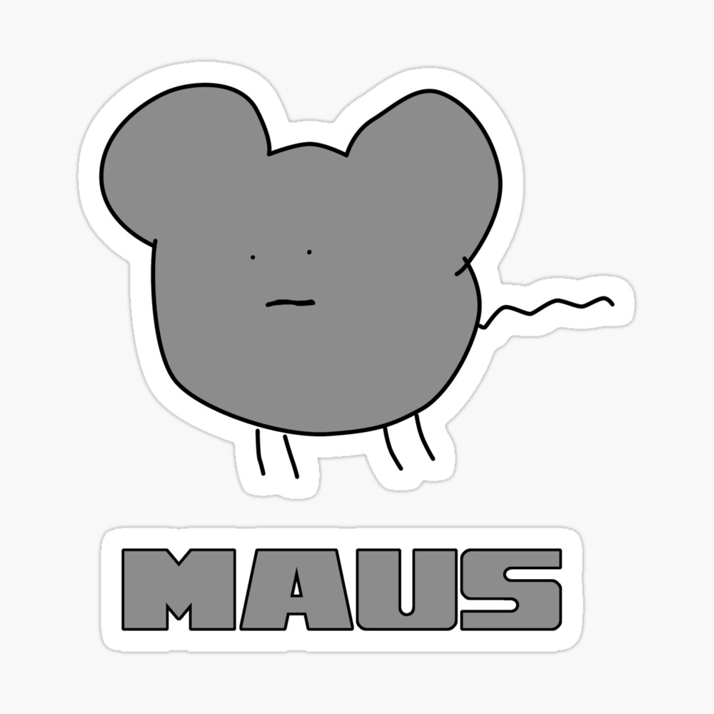 Maus Art Board Print By Honorarymollusk Redbubble