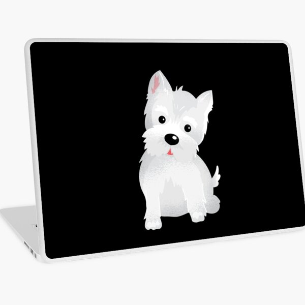 Westie dog Laptop Skin