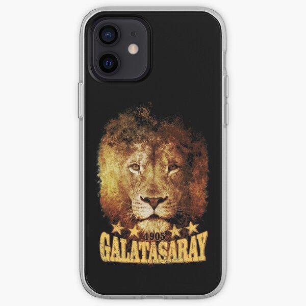 Galatasaray Lion 1905 4 étoiles T Shirt Coque souple iPhone