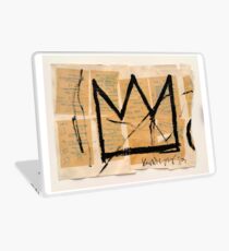 Basquiat Crown Laptop Skin