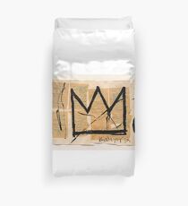 Basquiat Crown Duvet Cover