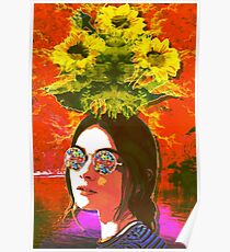Das Mädchen mit Kaleidoskopaugen Poster