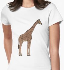 Thorncrofts Giraffe Tailliertes T-Shirt