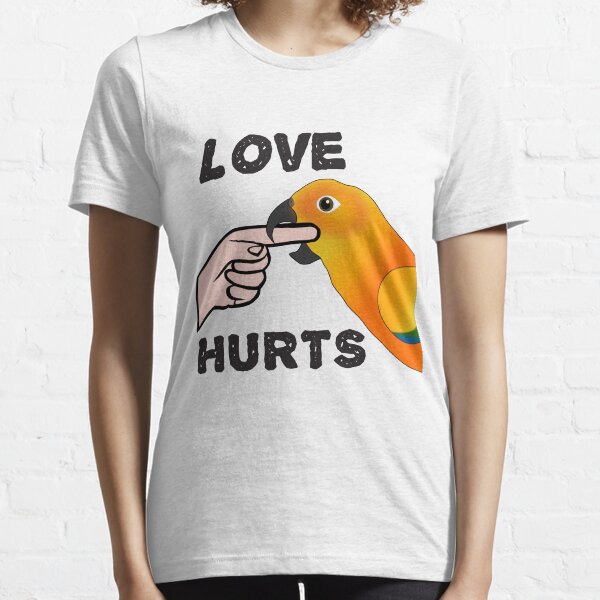Item preview, Sun Conure Parrot - Love Hurts designed and sold by einsteinparrot.