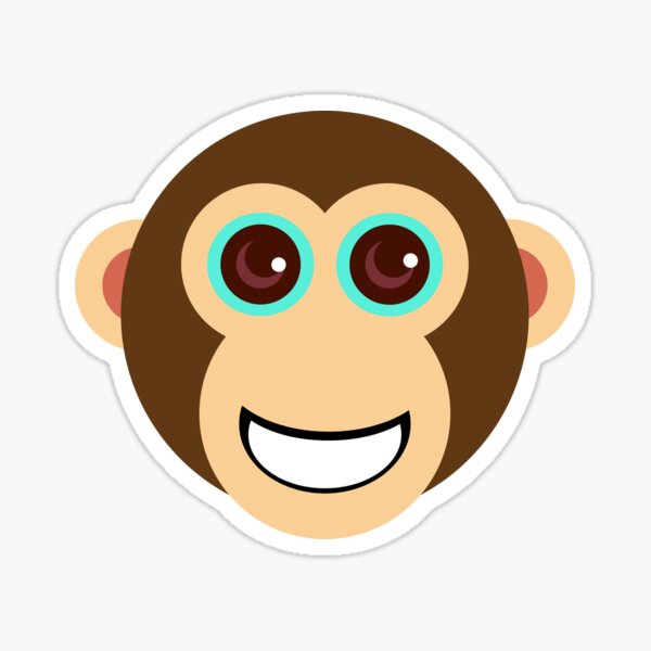 Monkey Sticker