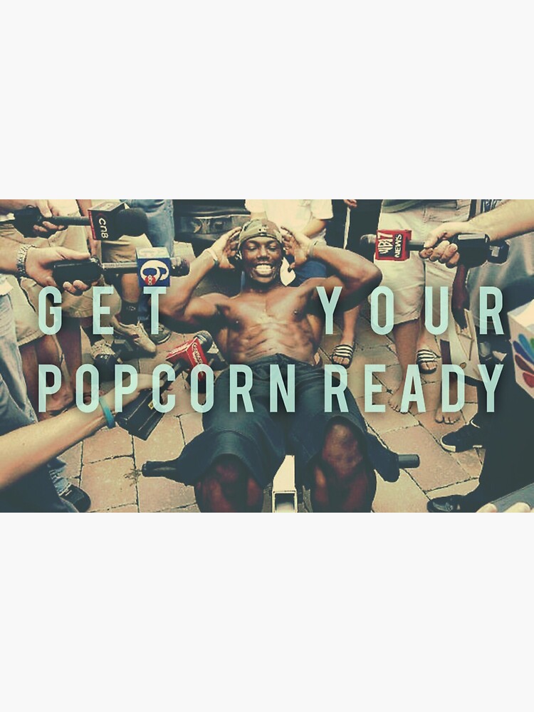 Get Your Popcorn Ready Sticker By Wgerlach16 Redbubble 5585