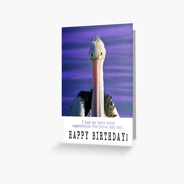 Item preview, Happy Birthday from Mr. Pelican designed and sold by Holly Kempe.