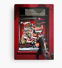 Peep Show Metal Print