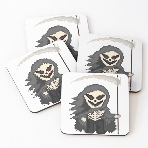 Item preview, Pixel Monster Grim Reaper (on White) designed and sold by gkillerb.