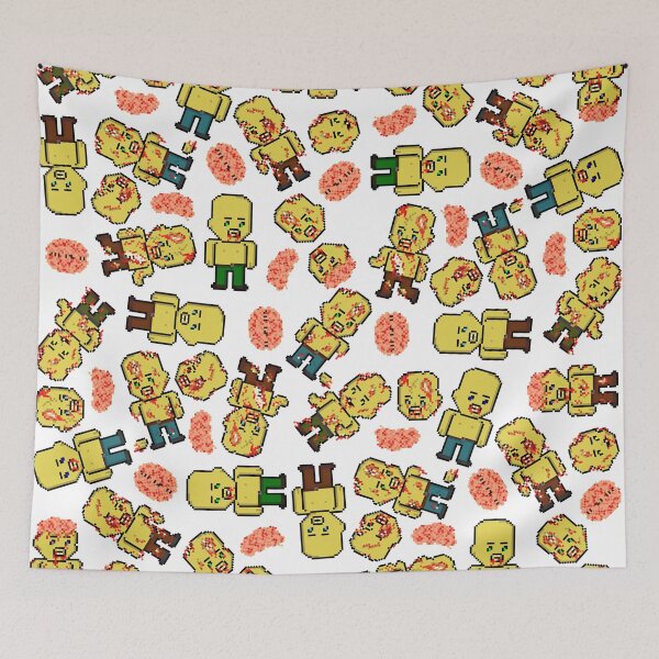 Item preview, Pixel Zombie Pattern (large) designed and sold by gkillerb.