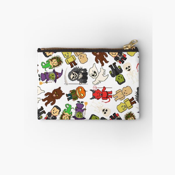 Item preview, Pixel Halloween Monsters Pattern (large) designed and sold by gkillerb.