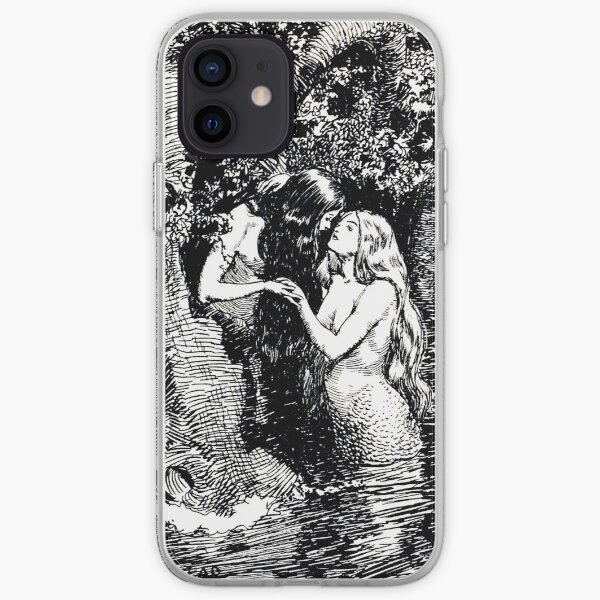 The Nymph and the Dryad | Lesbian Art iPhone Soft Case