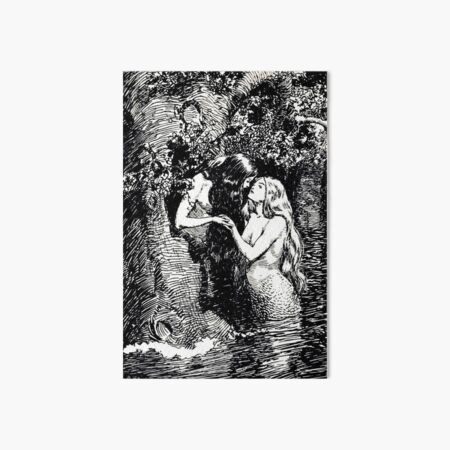 Item preview, The Nymph and the Dryad | Lesbian Art designed and sold by ashleykc9.