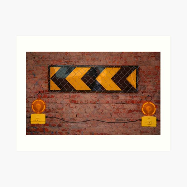 Road Sign Art Print