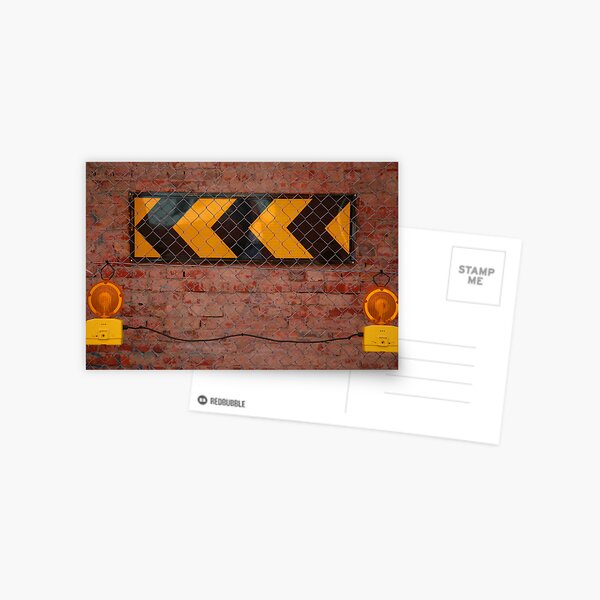 Road Sign Postcard