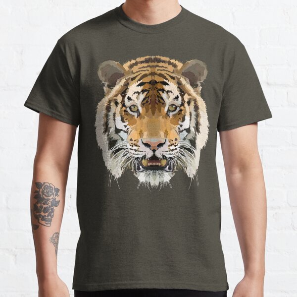 Topographic: Tiger Classic T-Shirt