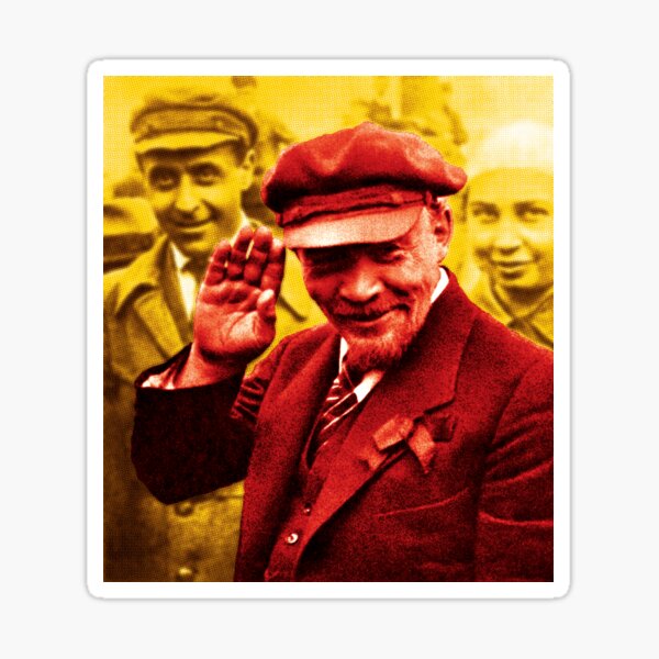 Artikel-Vorschau von Lenin lächelnd, designt und verkauft von Domain of the Public.