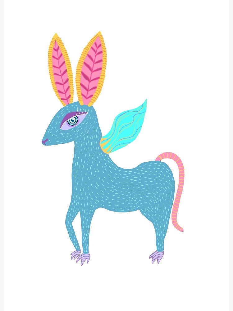 Lámina rígida «Alebrijes animal» de Ievart | Redbubble