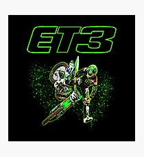 Motocross and Supercross Champion Eli ET3 Tomac Photographic Print