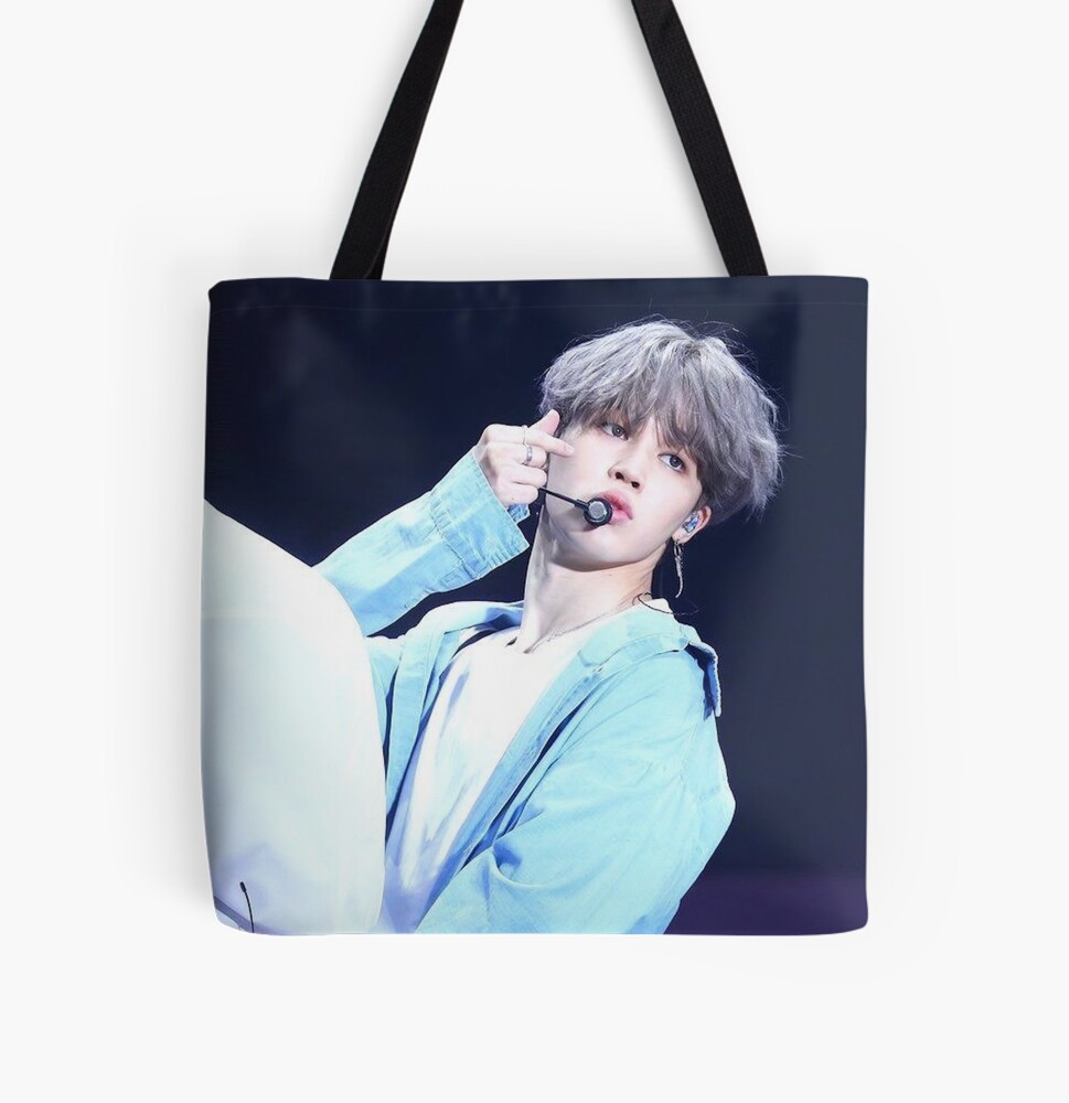 Bts Tote Bag Kpop Gift Handmade Tote Bag Bts Jimin 