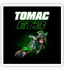 Motocross and Supercross Champion Eli ET3 Tomac Sticker