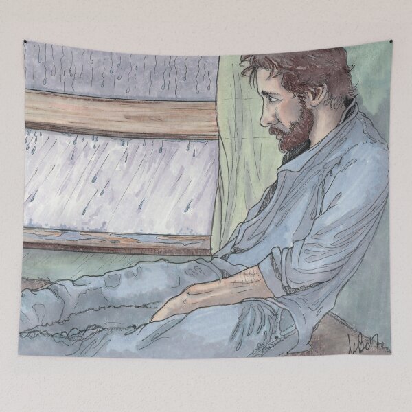 Item preview, Who Let In The Rain designed and sold by Joondalup Arts.