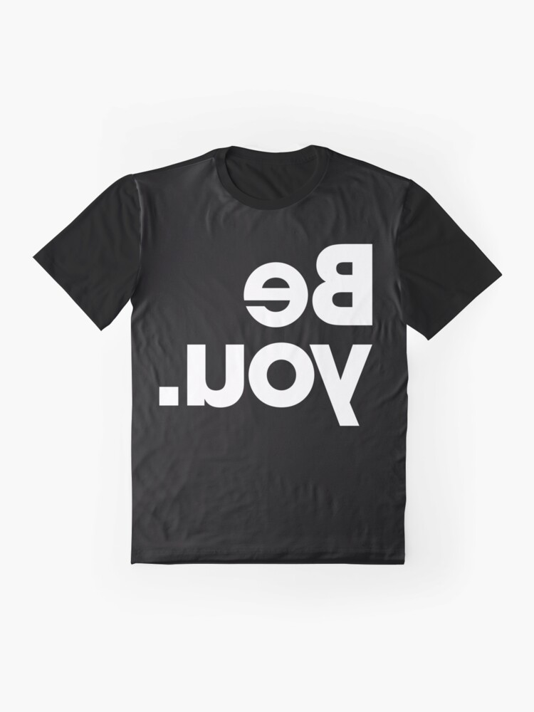 Alternate view of Be You - Black Graphic T-Shirt