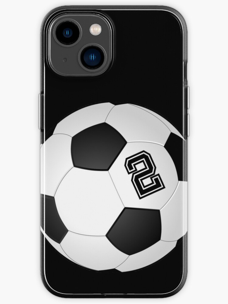 Football Player Jersey No 2 Soccer Player Back Number #2 Ball Sport Sticker  Gift | iPhone Case