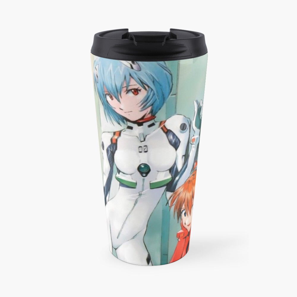 "Rei & Asuka" Travel Coffee Mug for Sale by JiggyMiggy Redbubble