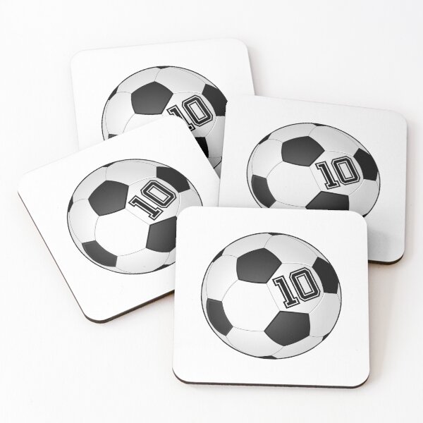 Item preview, Football Player Jersey No 10 Soccer Player Back Number #10 Ball Sport Sticker Gift designed and sold by theshirtinator.