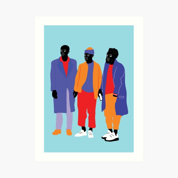 Haut en couleurs 09 Art Print