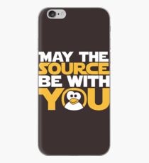 May The Source Be With You - Tux Edition iPhone Case