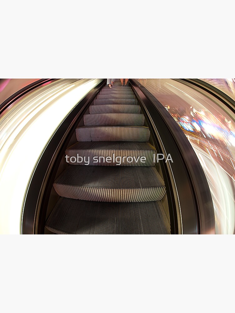 Riding the Escalator by tobysnelgrove