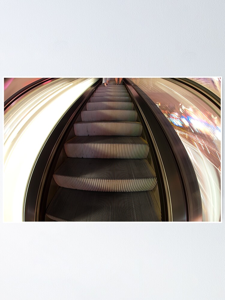 Alternate view of Riding the Escalator Poster