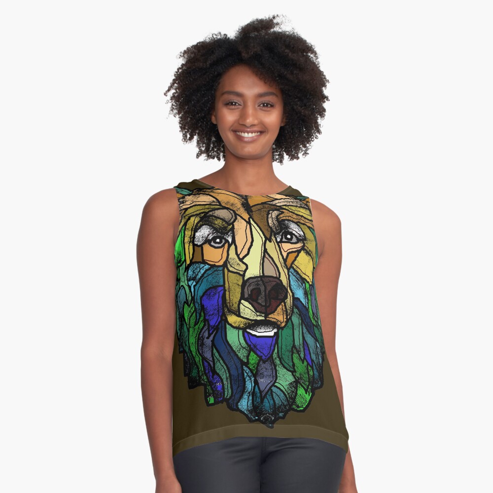 Item preview, Sleeveless Top designed and sold by Packeredo.