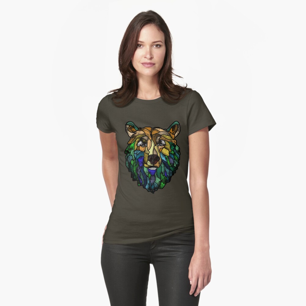Item preview, Fitted T-Shirt designed and sold by Packeredo.