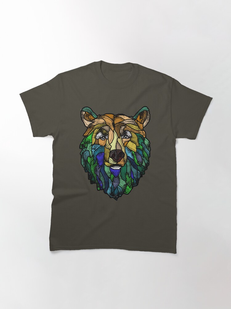 Thumbnail 2 of 7, Classic T-Shirt, Blue Berry Bear designed and sold by Ruud van Koningsbrugge.