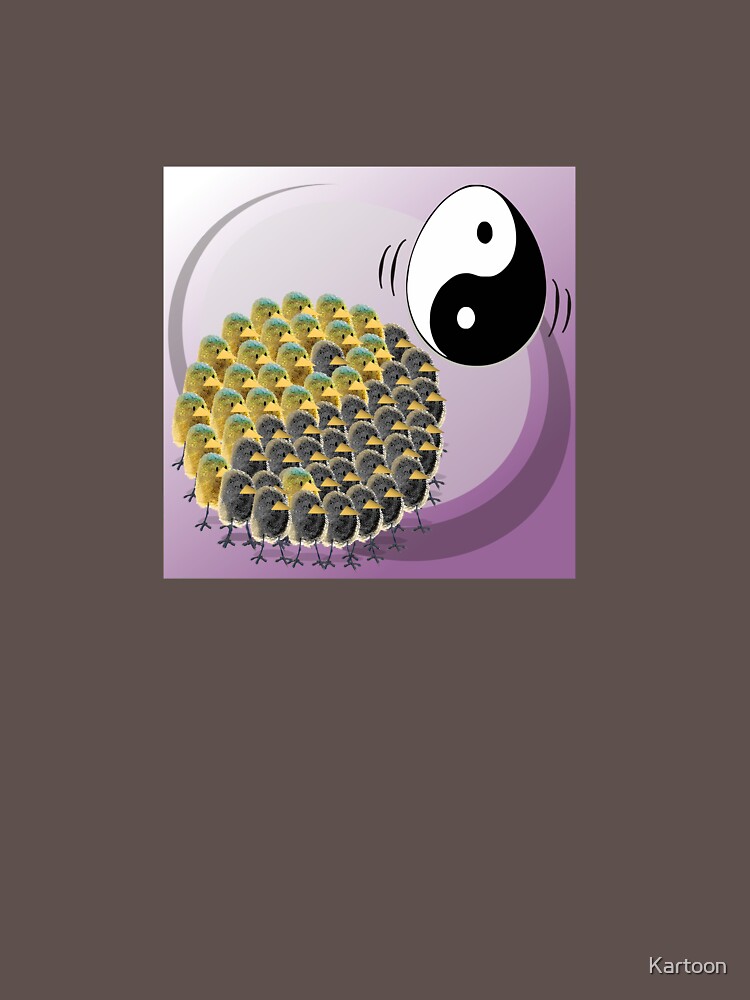 Two Scrambled Eggs - Yin-Yang by Kartoon