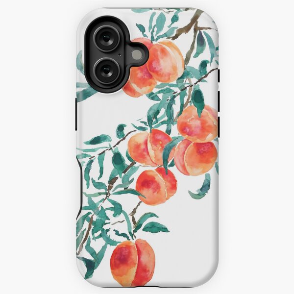 Item preview, hand painted pink peach watercolor  designed and sold by ColorandColor.