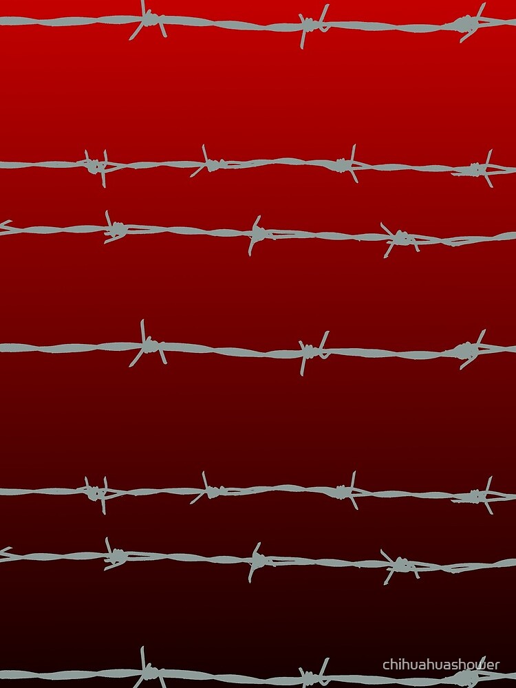 Ombre barb wire by chihuahuashower