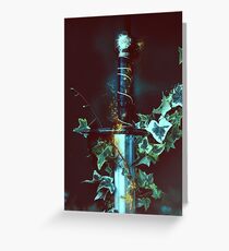 Magic Sword No 2 Greeting Card