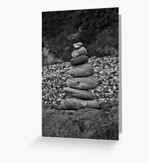Geological Balance Greeting Card