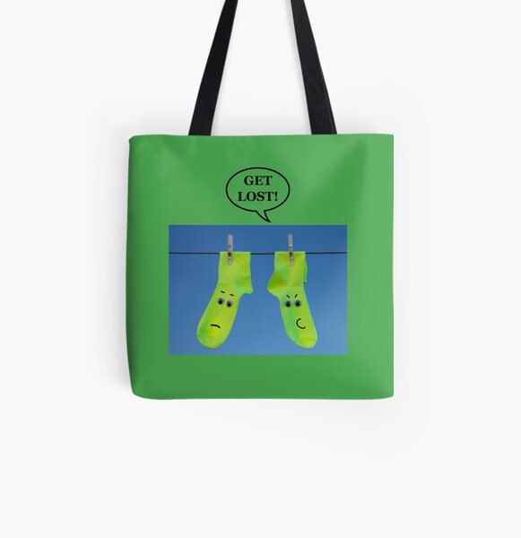 GET LOST! All Over Print Tote Bag