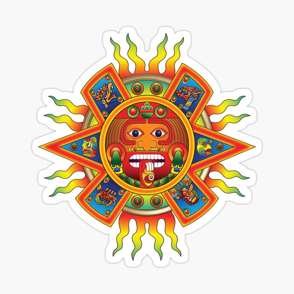 Mayan Sun God