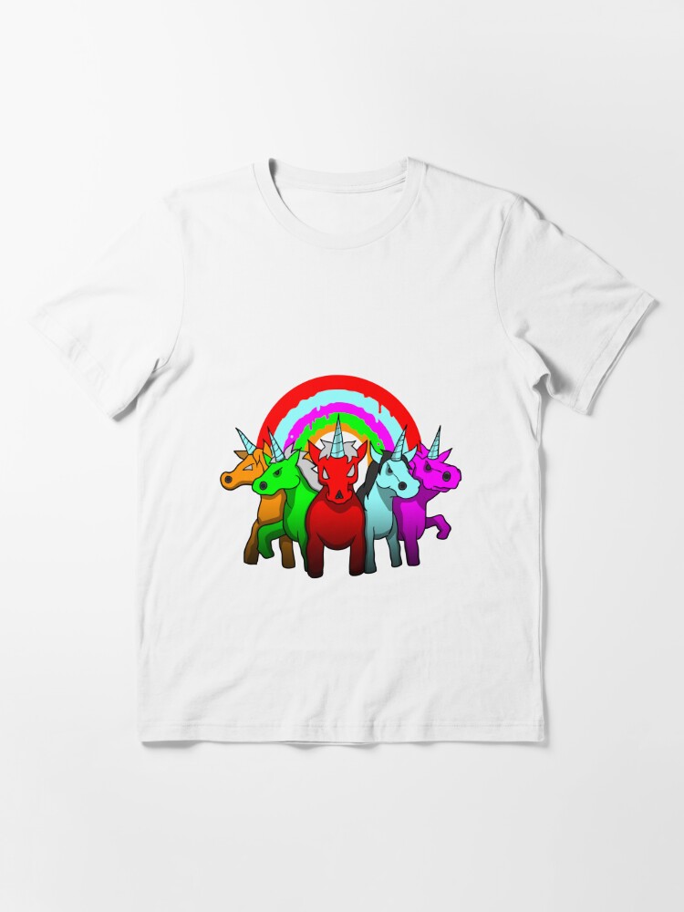 Evil Unicorn Shirt - Rainbow Evil Zombie Halloween Toddler Premium T-Shirt