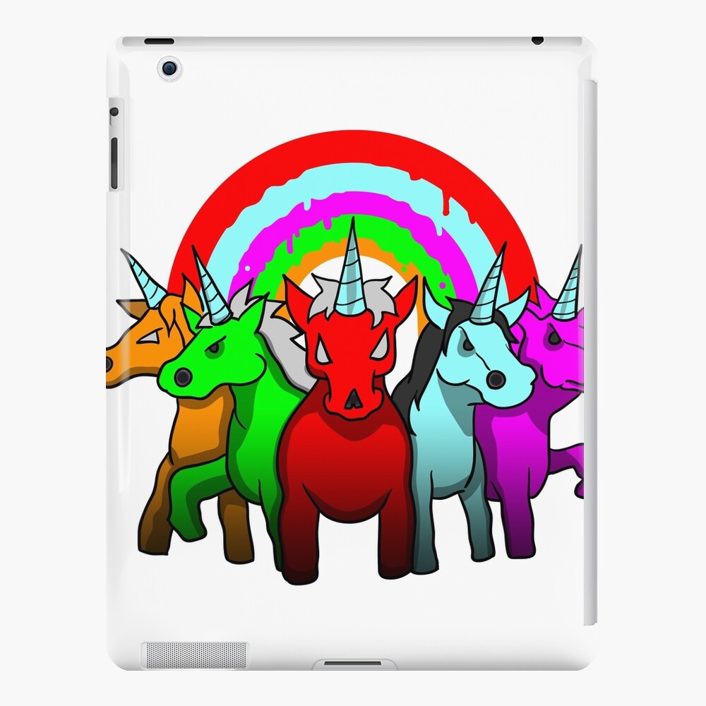 Evil Unicorn Shirt - Rainbow Evil Zombie Halloween Toddler Premium T-Shirt