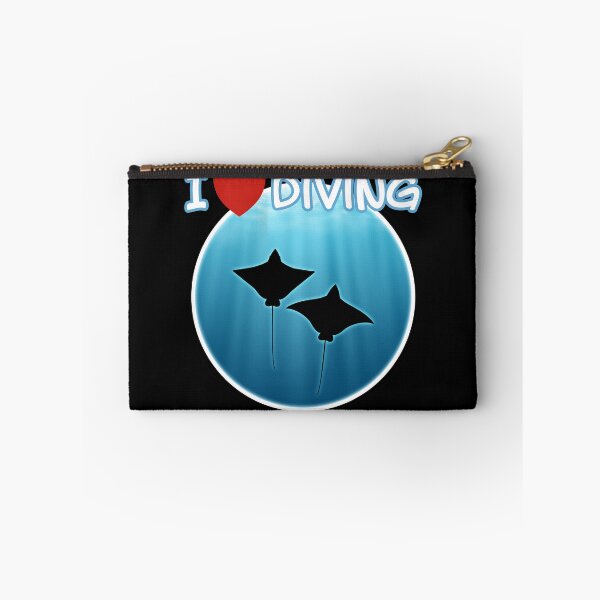Item preview, I love Diving Eagle Rays designed and sold by NicGrayGraphic.